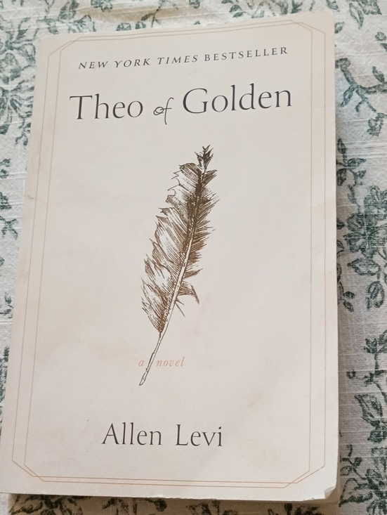 Simon & Schuster Other - Theo of Golden Decorative Cream Coffee Table Book by Allen Levi